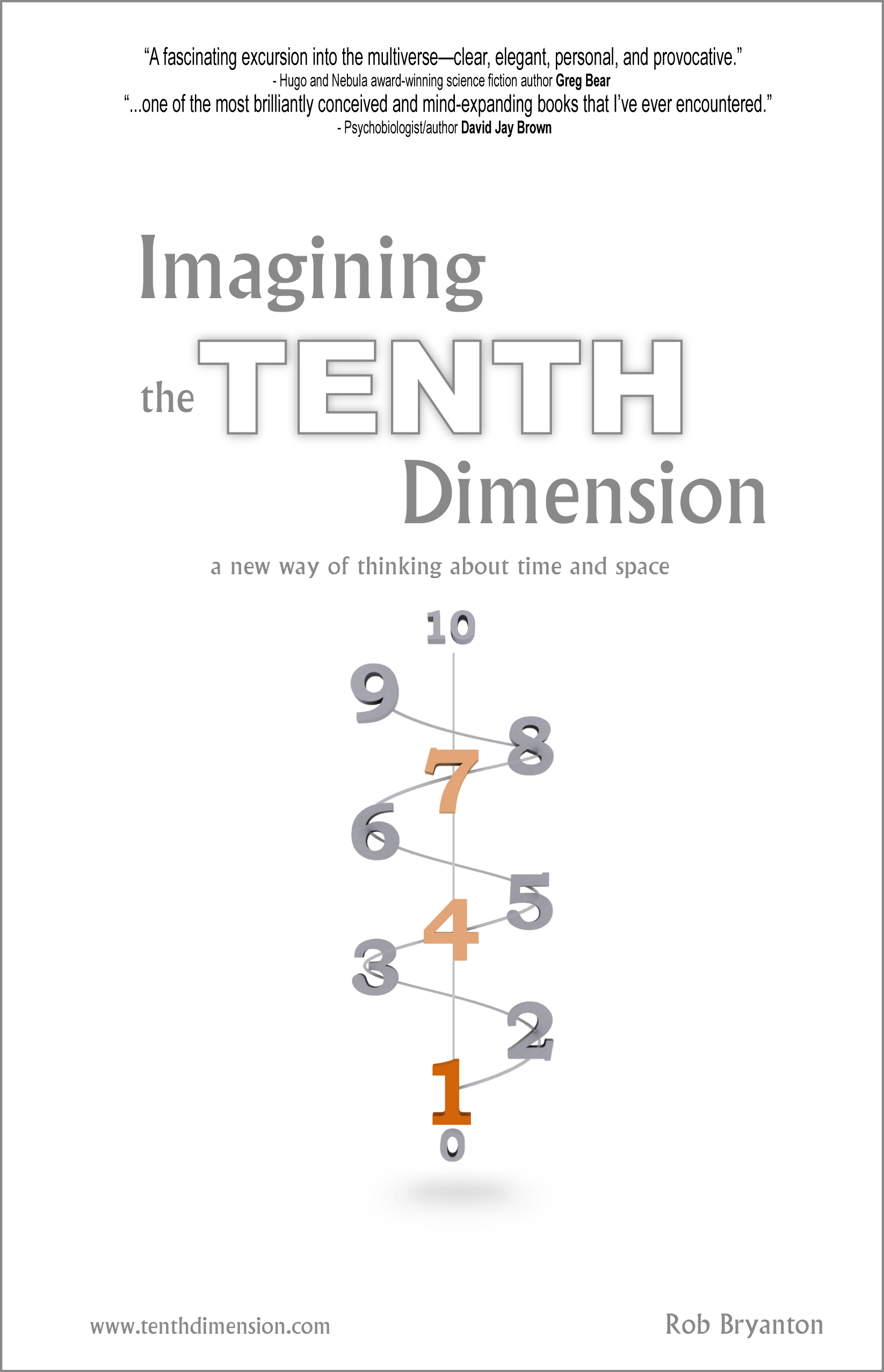 The Cover of Rob Bryanton's book, Imagining the Tenth Dimension